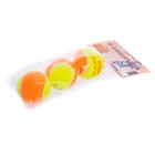 Мяч для большого тенниса HEAD TIP ORANGE (3шт) Pro (для детей 8-9 лет, в пакете, оранжево-салатовый) (578223)