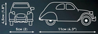 Klocki konstrukcyjne Cobi Youngtimer Citroen 2CV Dolly 85 elementów (5902251245139) - obraz 4