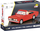 Klocki konstrukcyjne Cobi Opel Rekord Cabriolet 140 elementów (5902251245993) - obraz 1