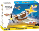 Klocki konstrukcyjne Cobi Historical Collection WWII Samolot myśliwski Dewoitine 335 elementów (5902251057343) - obraz 1