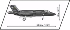 Klocki konstrukcyjne Cobi Armed Forces Samolot myśliwski F-35A Lightning II Poland 580 elementów (5902251058326) - obraz 2
