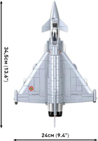 Klocki konstrukcyjne Cobi Armed Forces Wielozadaniowy myśliwiec F2000 642 elementy (5902251058494) - obraz 3