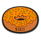 Нашивка 5.11 Tactical Bullet Donut Pumpkin Patch Orange