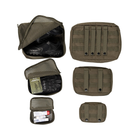 Набор универсальных подсумков Sturm Mil-Tec Mesh Pouch Set 3-pcs Olive - изображение 2