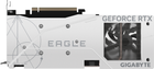 Karta graficzna Gigabyte PCI-Ex GeForce RTX 4060 Eagle OC ICE 8GB GDDR6 (128bit) (2505/17000) (2 x HDMI, 2 x DisplayPort) (GV-N4060EAGLEOC ICE-8GD) - obraz 6