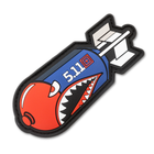 Нашивка 5.11 Tactical Bombs Away Patch Blue