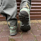 Мужские демисезонные Ботинки Alpin-Pro с ортопедической стелькой / Кожаные Берцы олива размер 40 - изображение 5