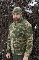 Фліска чоловіча військова Кіраса тканина преміум якості Polartec колір піксель розмір L (50-52) 4141-1 - зображення 1