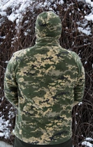 Фліска чоловіча військова Кіраса тканина преміум якості Polartec колір піксель розмір L (50-52) 4141-1 - зображення 4