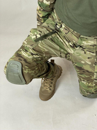 Військові штурмові штани Tactic Ріп-стоп, (тактичні штани з наколінниками) мультикам 52 - зображення 7