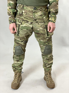 Військові штурмові брюки Tactic Ріп-стоп, (тактичні штани з наколінниками) мультикам 48 - изображение 1