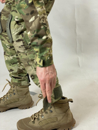 Військові штурмові брюки Tactic Ріп-стоп, (тактичні штани з наколінниками) мультикам 48 - изображение 5