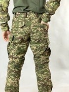 Військові штани Tactic Хіжак Ріп-стоп, (тактичні штани з наколінниками) піксель 52 - зображення 8