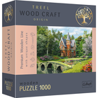 Puzzle Trefl Wiktoriański dom drewniane 1000 elementów (5900511201451) - obraz 1