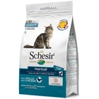 Сухий монопротеїновий корм Schesir Cat Hairball для виведення шерсті для дорослих котів з довгою шерстю з куркою
