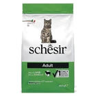 Сухий монопротеїновий корм Schesir Cat Adult Lamb для дорослих котів з ягням