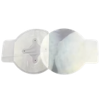 Окклюзионная (оклюзійна) накладка повязка Chest seal набір 2 шт (сіра з клапаном + зелена без клапана) - зображення 3
