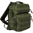 Рюкзак однолямковий MIL-TEC One Strap Assault Pack 10L Olive - изображение 3
