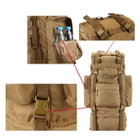 Рюкзак польовий з рамою Vik-Tailor 75L Coyote - изображение 4