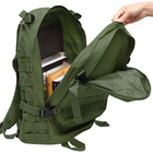 Рюкзак тактичний MOLLE Outdoor Backpack 35L Olive - зображення 4