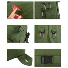 Рюкзак тактичний MOLLE Outdoor Backpack 35L Olive - зображення 7