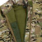 Куртка Vik-Tailor SoftShell з липучками для шевронів Multicam, 52 - зображення 9
