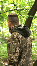 Куртка Vik-Tailor SoftShell з липучками для шевронів ММ-14 піксель ЗСУ, 44 - зображення 13
