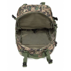 Рюкзак тактичний Tactical Backpack B08 Штурмовий похідний військовий з підсумками 55 л Піксель - зображення 6
