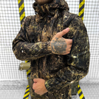 Демісезонний Маскувальний Костюм Куртка + Штани / Чоловічий комплект Softshell камуфляж розмір XL - зображення 3