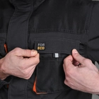 Робочий чоловічий Костюм Куртка + Напівкомбінезон з відсіками для наколінників / Польова Форма сіра розмір M - зображення 5