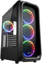 Obudowa Sharkoon TK5M RGB Black (4044951036479) - obraz 1