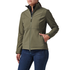 Куртка жіноча 5.11 Tactical Women's Leone Softshell Jacket XL RANGER GREEN - зображення 3