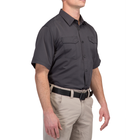 Рубашка тактическая 5.11 Tactical Fast-Tac Short Sleeve Shirt M Charcoal - изображение 3