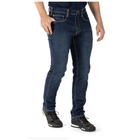 Брюки тактические джинсовые 5.11 Tactical Defender-Flex Slim Jeans W34/L34 Stone Wash Indigo - изображение 4