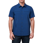 Сорочка тактична 5.11 Tactical Ellis Short Sleeve Shirt S Pacific Navy