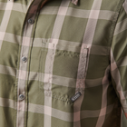Рубашка тактическая 5.11 Tactical Nate Short Sleeve Shirt XL Black Plaid - изображение 5