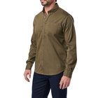 Рубашка тактическая 5.11 Tactical Alpha Flex Long Sleeve Shirt 2XL Ranger Green Dby - изображение 5