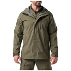 Куртка штормова 5.11 Tactical Force Rain Shell Jacket 2XL RANGER GREEN - зображення 1