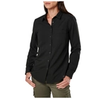 Рубашка тактическая женская 5.11 Women’s Liberty Flex Long Sleeve Shirt XL Black - изображение 2