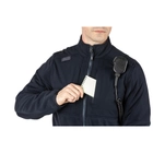 Куртка тактична флісова 5.11 Tactical Fleece 2.0 M Dark Navy - зображення 12