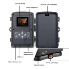 Фотоловушка Suntek HC-801A охотничья камера без модема видео Full HD 1080P с записью звука обзор 120° 16MP IP65 - изображение 4