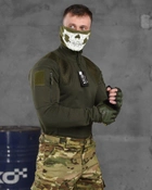 Тактическая боевая рубашка убакс с демфером 5.11 Tactical S олива (86421) - изображение 6