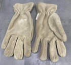 Рукавички зимові флісові Wolftrap пальцеві, колір Койот, тактичні зимові рукавички - зображення 2