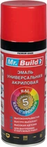 Краска аэрозольная (Mr.Build) Светло красный 400мл. (RAL 3020) Mr.B 04_3020