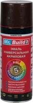Фарба аерозольна (Mr.Build) Темно-коричневий 400мл. (RAL 8017) Mr.B 51_8017