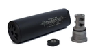 Саундмодератор Zerosound TITAN MINI Brake .223cal, .243, 5,45, 6,5 creedmoor(triple gas unloading system) - изображение 1