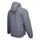 Тактическая куртка анорак Brandit Summer Windbreaker, водонепроницаемая летняя ветровка, серый 3XL - изображение 3
