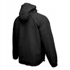 Тактична куртка анорак Brandit Summer Windbreaker, водонепроникна літня вітровка, чорний S - зображення 3