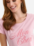 Koszulka damska z nadrukiem Top Secret SPO6105RO 34 Różowa (5903411544253) - obraz 4