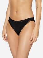 Majtki slipy damskie bawełniane Calvin Klein Underwear 000QD3766E-UB1 XL Czarne (8719853311790) - obraz 1